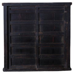Antiguo Japonés BK Tansu 1860s-1900s ② / Aparador Wabi Sabi