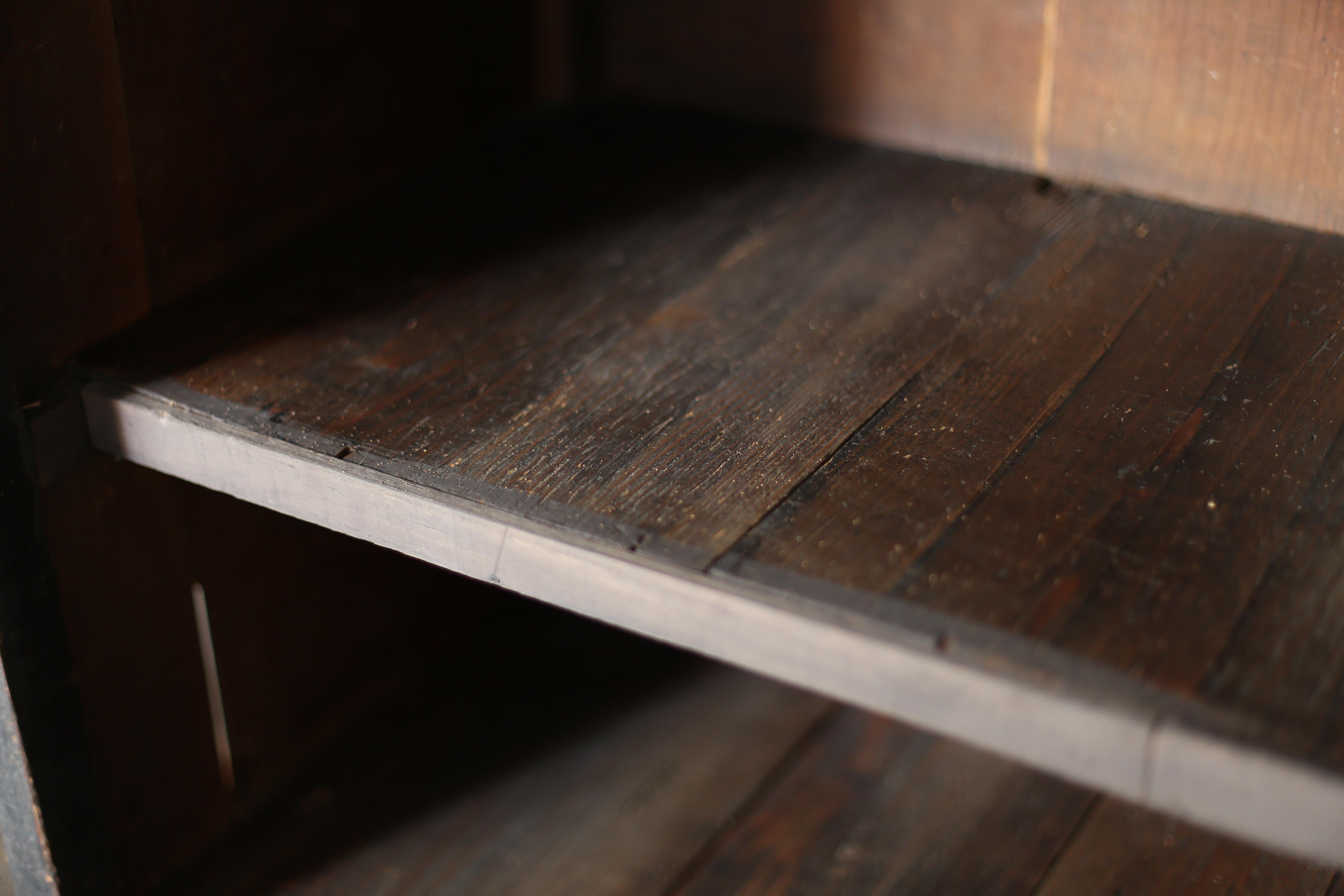 BK Antiques Tansu giapponese del 1860-1900 ③ / Mobile Credenza Wabi Sabi in vendita 6