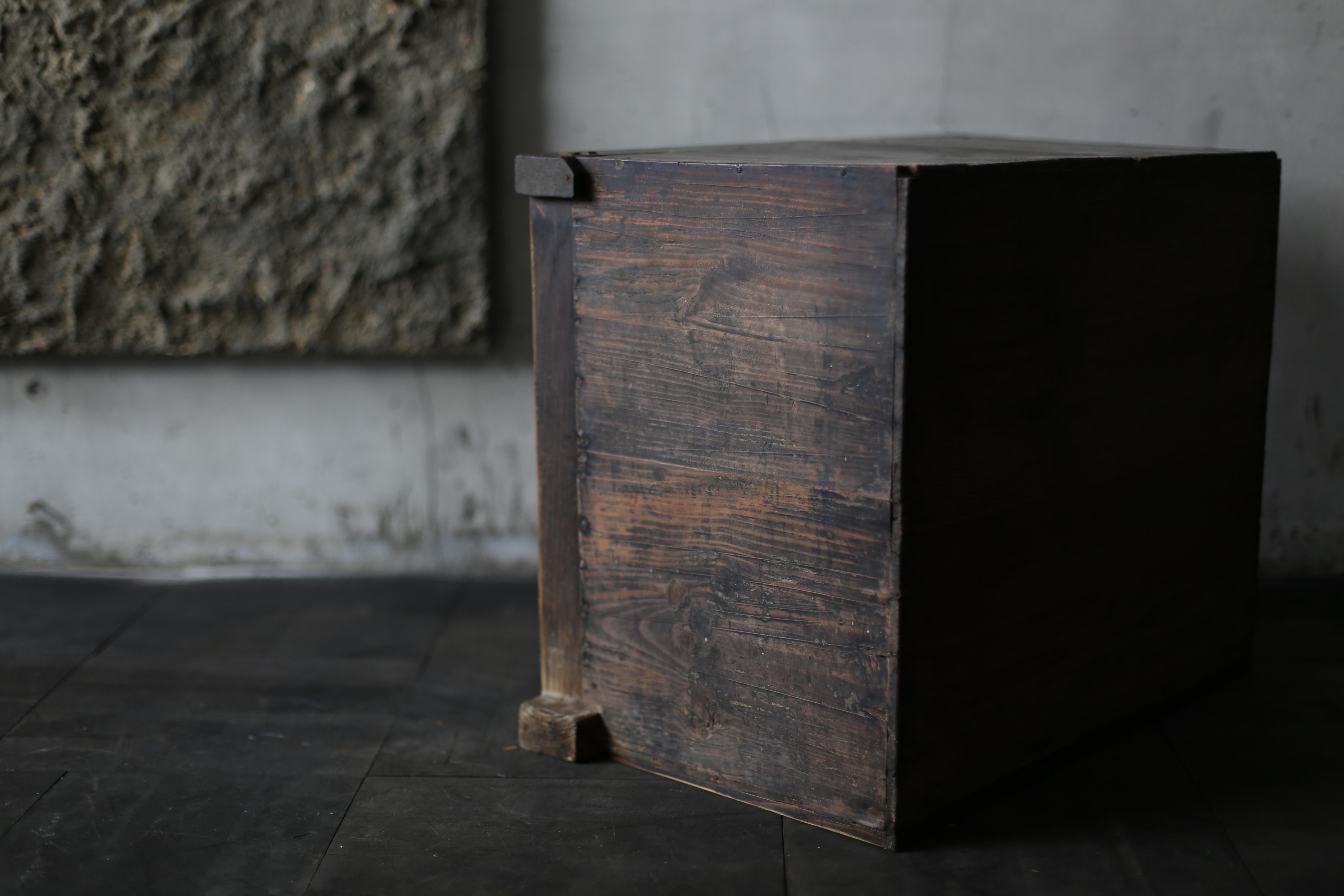 BK Antiques giapponese Tansu 1860-1900 / Credenza Cabinet Wabi Sabi in vendita 5