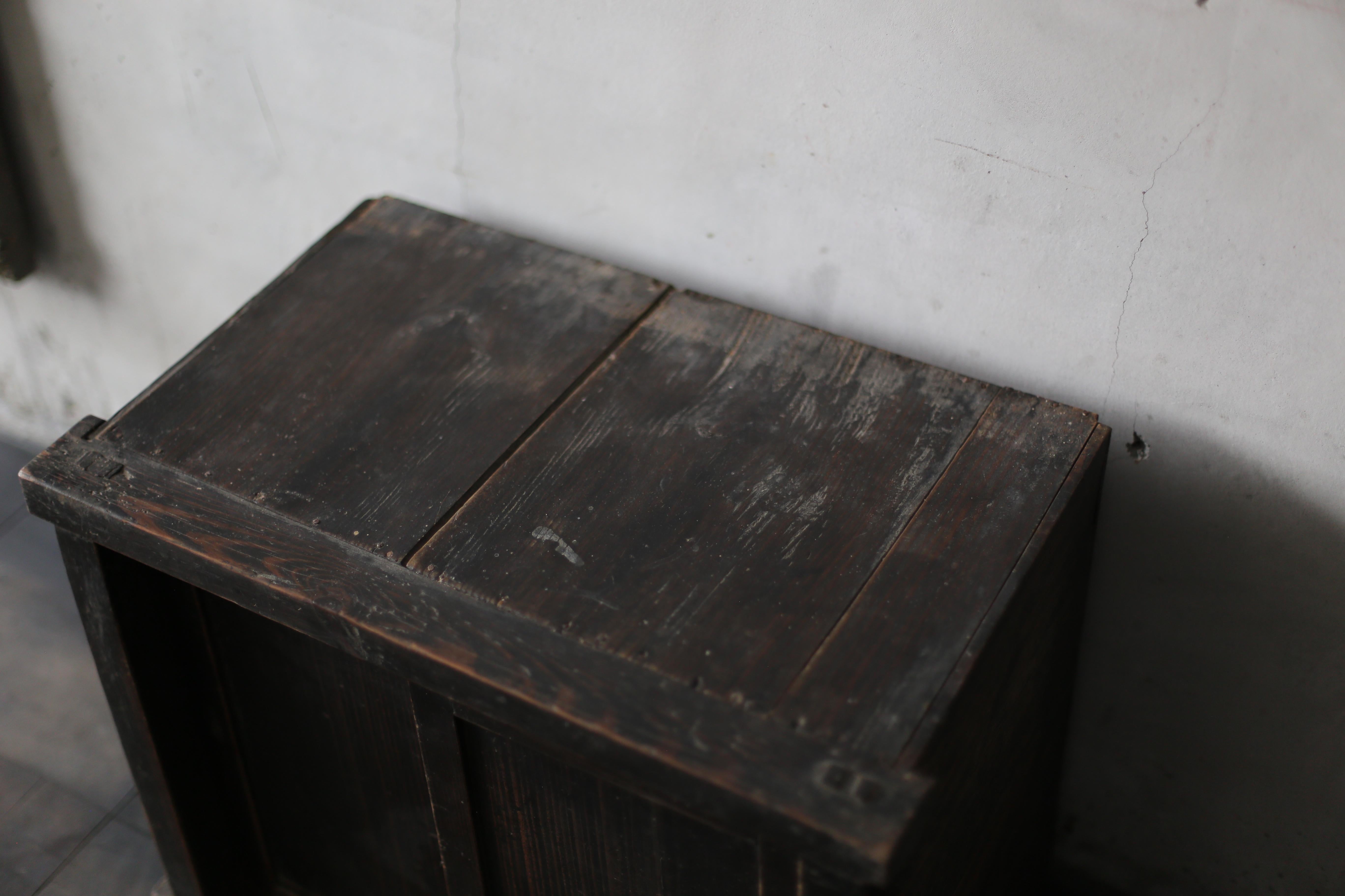 BK Antiques giapponese Tansu 1860-1900 / Credenza Cabinet Wabi Sabi in vendita 1