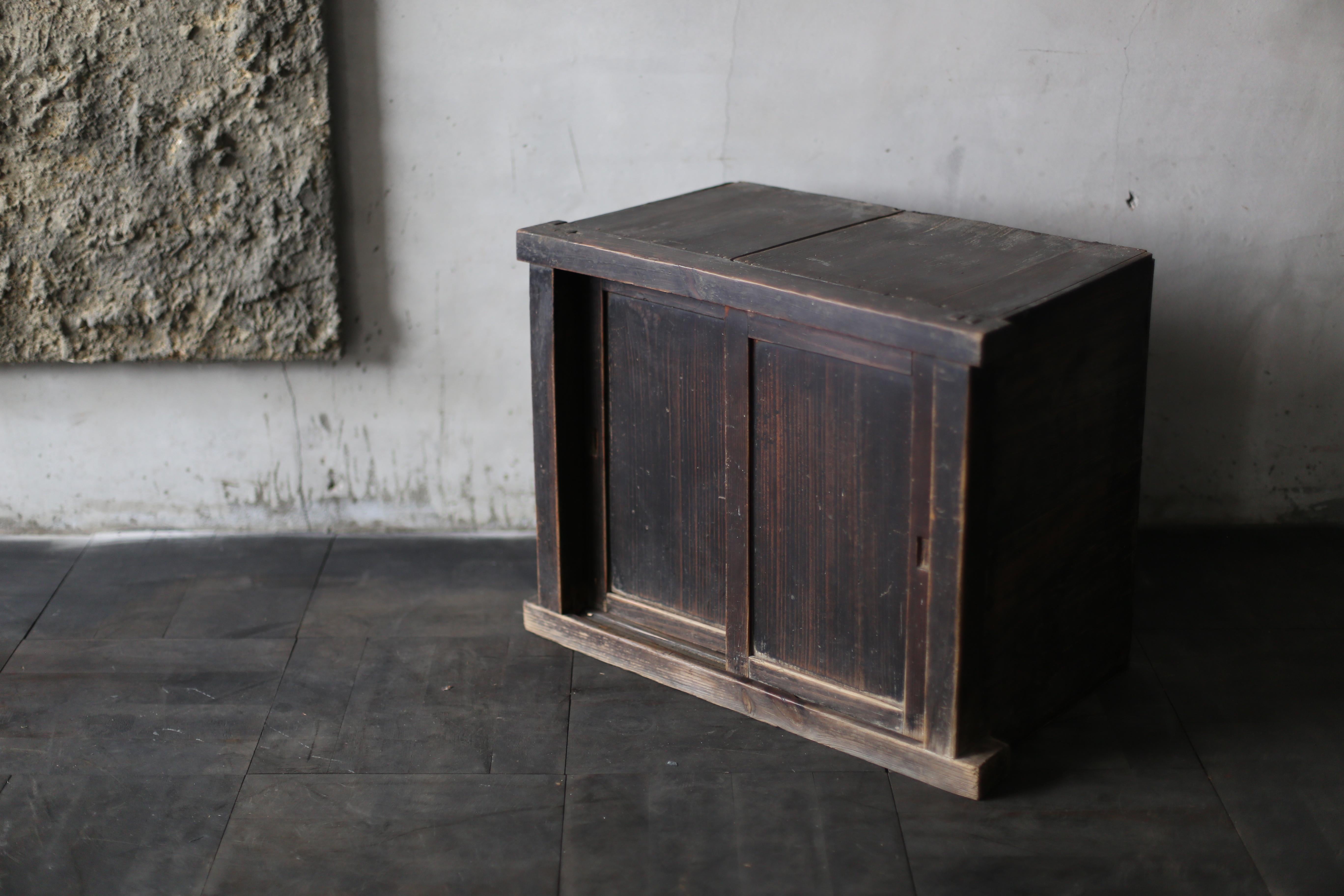 BK Antiques giapponese Tansu 1860-1900 / Credenza Cabinet Wabi Sabi in vendita 2