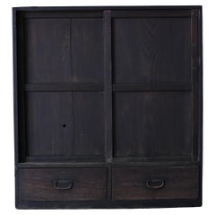 Japanese Antique BK Tansu 1860s-1900s / Sideboard Cabinet Wabisabi