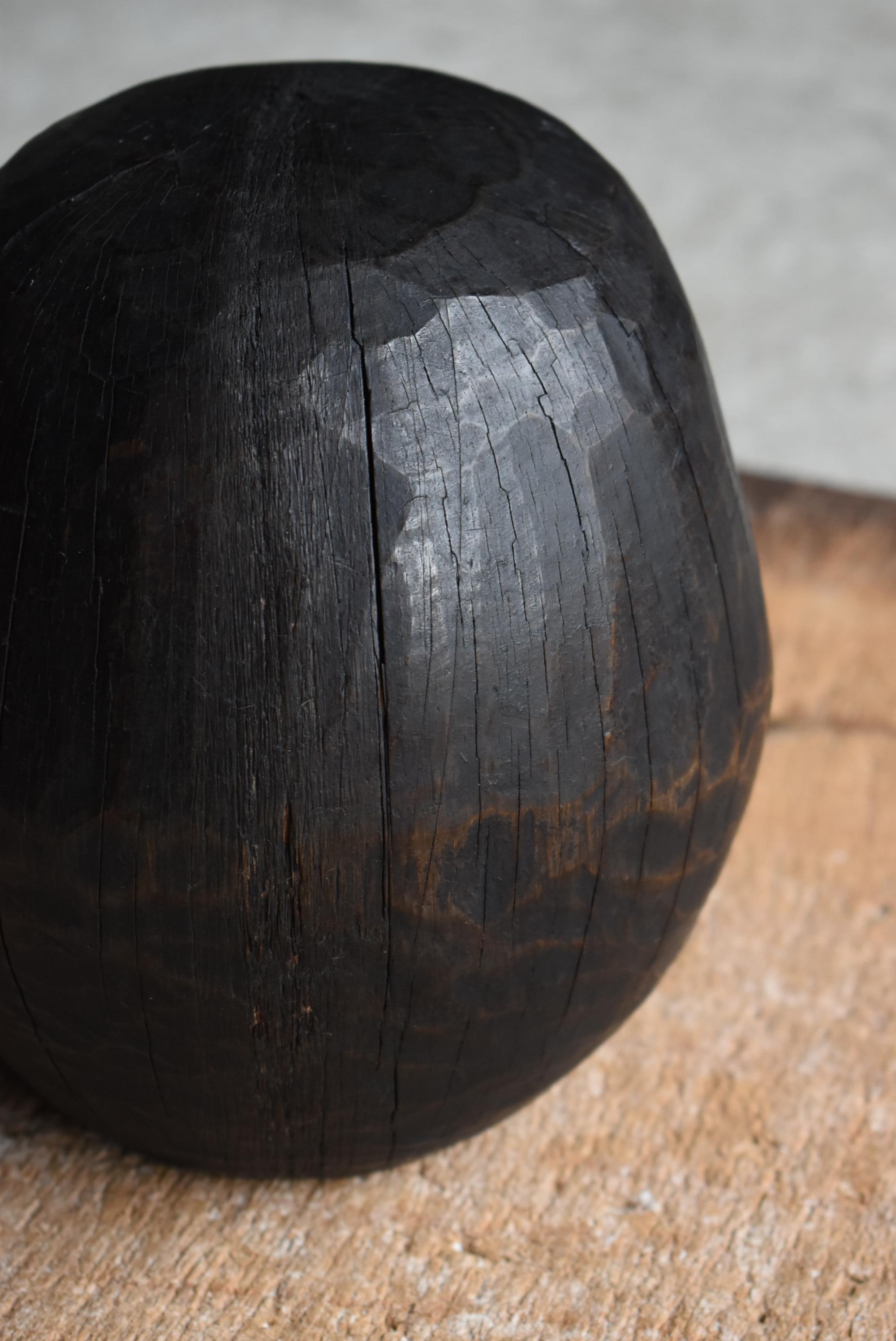 Daruma japonais ancien 1900s-1940s / Sculpture Wabi Sabi 1