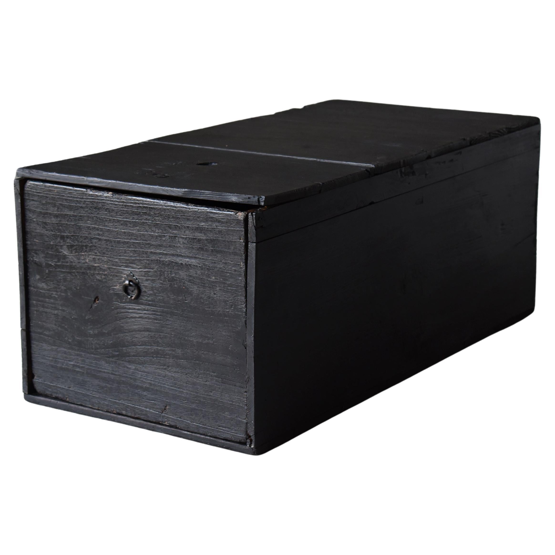 Handmade Antique Japanese Tansu Campaign Desk at 1stDibs