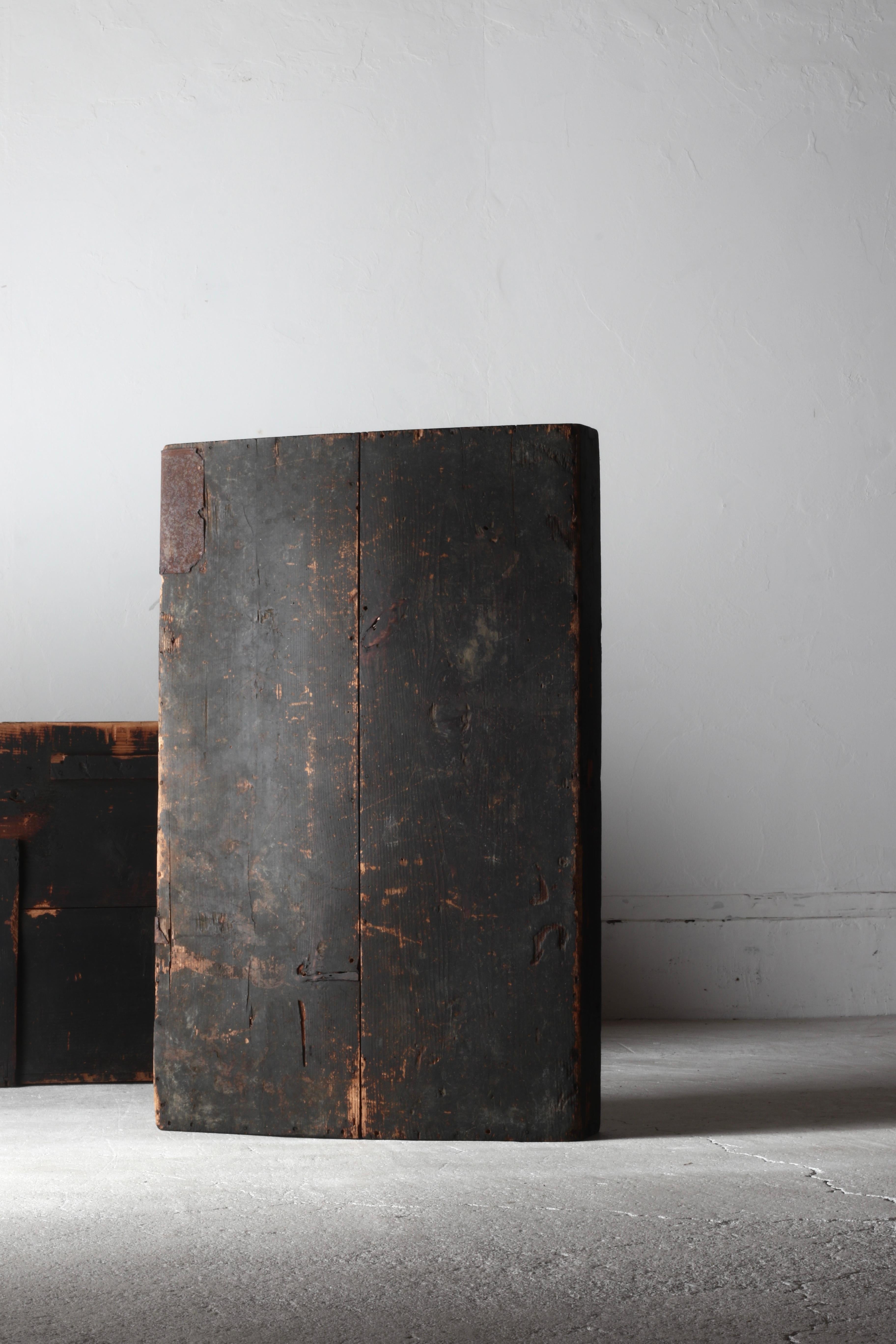Scatola nera antica giapponese / Coperte / 1800-1868s Wabi-sabi in vendita 9
