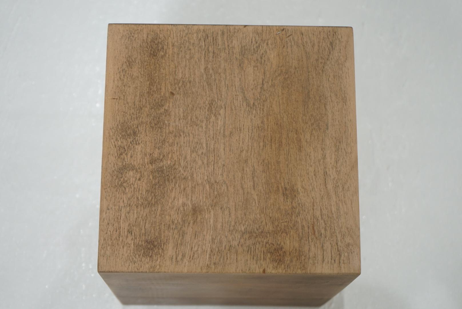 Bois Bloc de bois antique japonais 1950s-1960s Objects fors Objects for Objects Rustic Japandi en vente