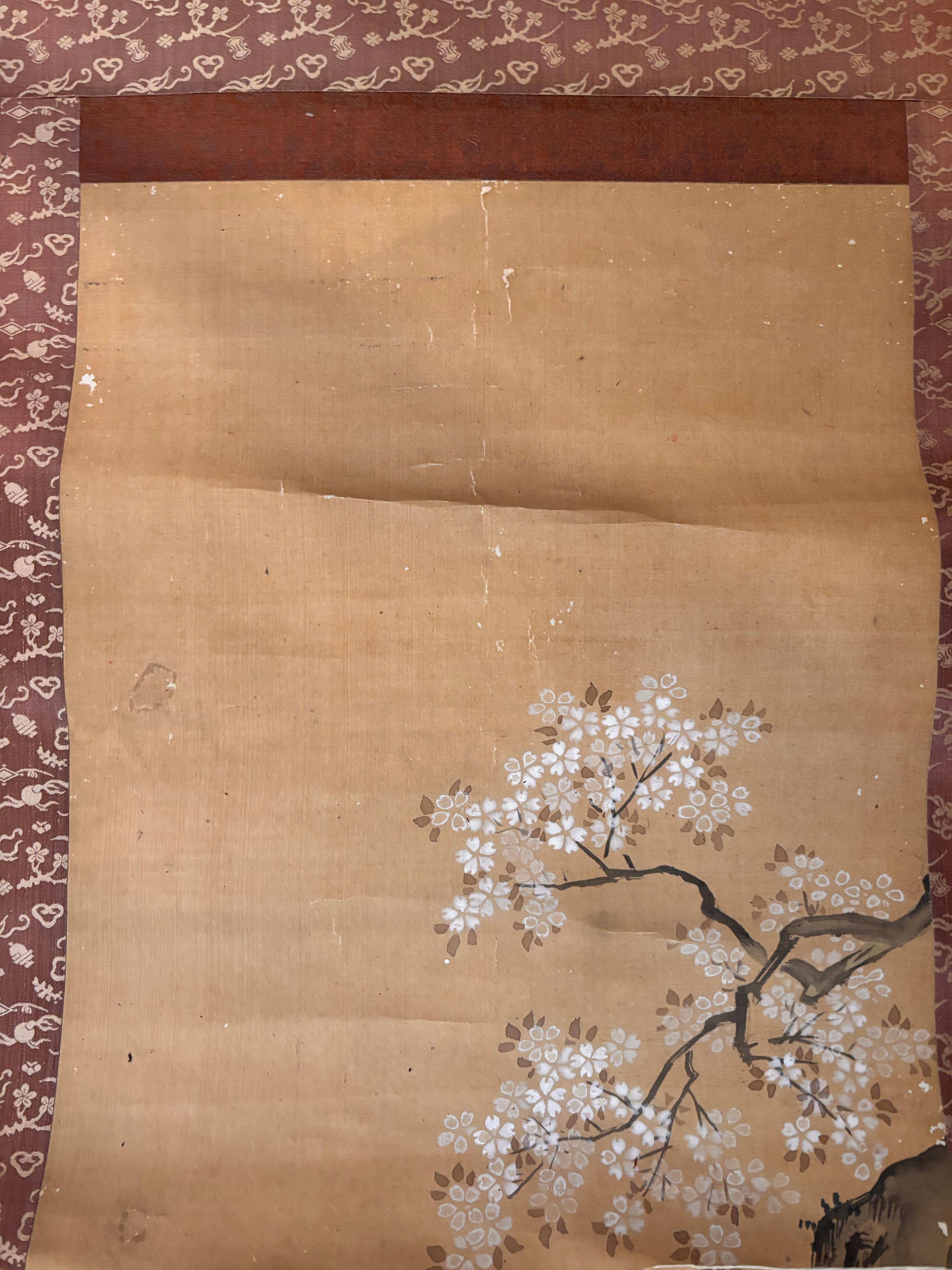 Japanese Antique Bold Hand-Painted 