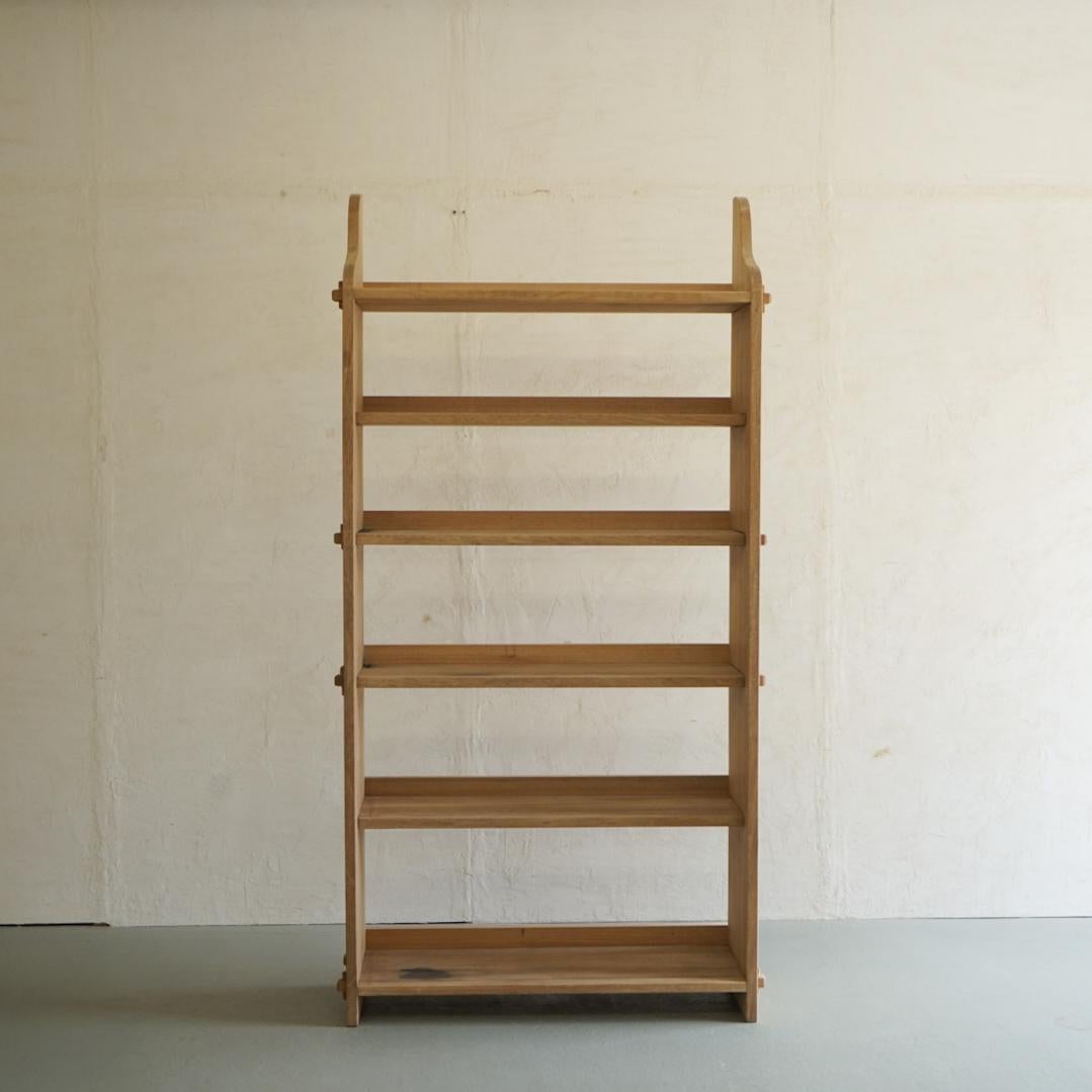 Japanese Antique Bookshelf Open Rack 1910s-1930s Japandi For Sale at ...