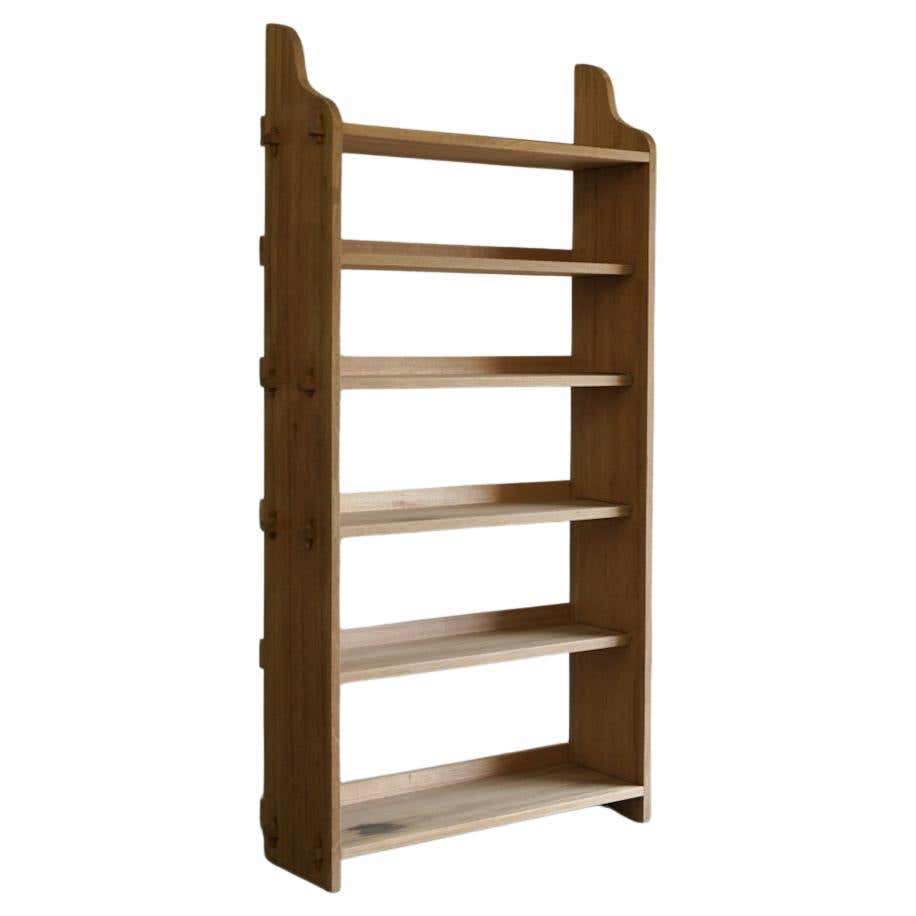 Japanese Antique Bookshelf Open Rack 1910s-1930s Japandi For Sale at ...