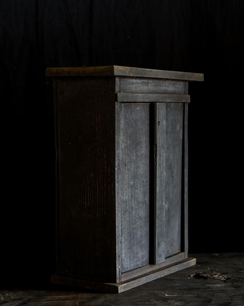 Japanese Antique Buddhist Shrine Box 