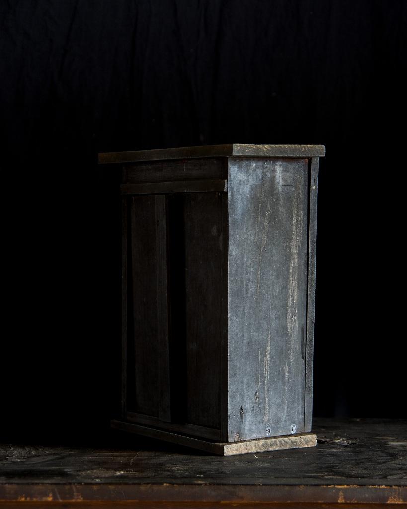 Japanese Antique Buddhist Shrine Box 