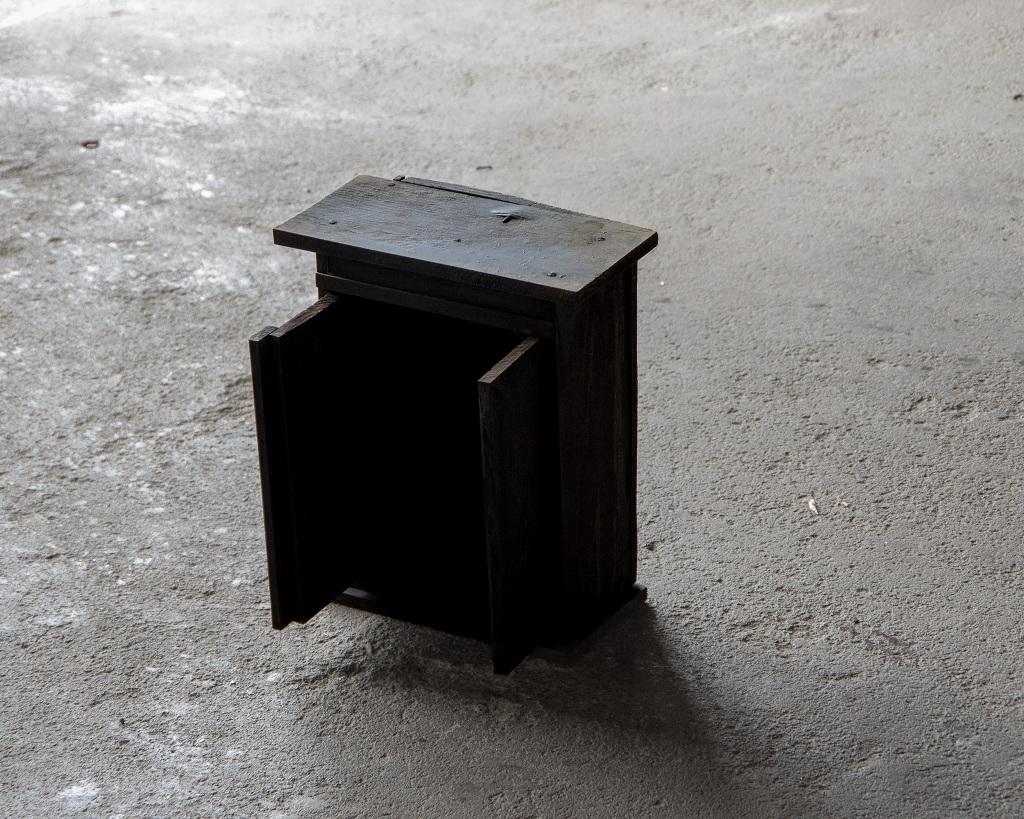 Japanese Antique Buddhist Shrine Box 