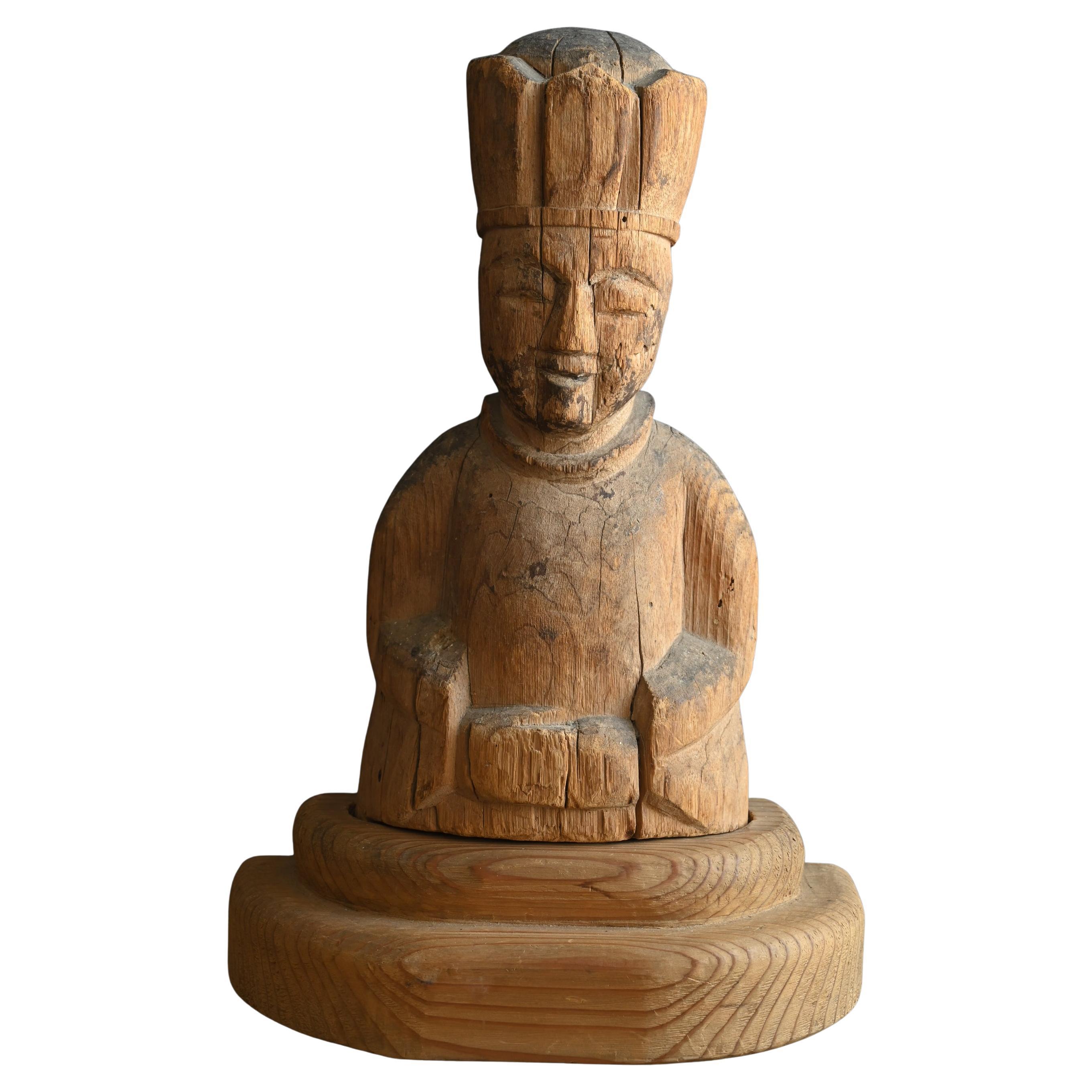 Japanese antique Buddhist statues/[Ten Kings statues]/Edo period/18-19th century For Sale