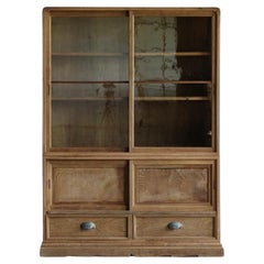 Japanese Antique Cabinet, Cupboard "Chatansu"Taisho Era'1912-1926', Wabi Sabi