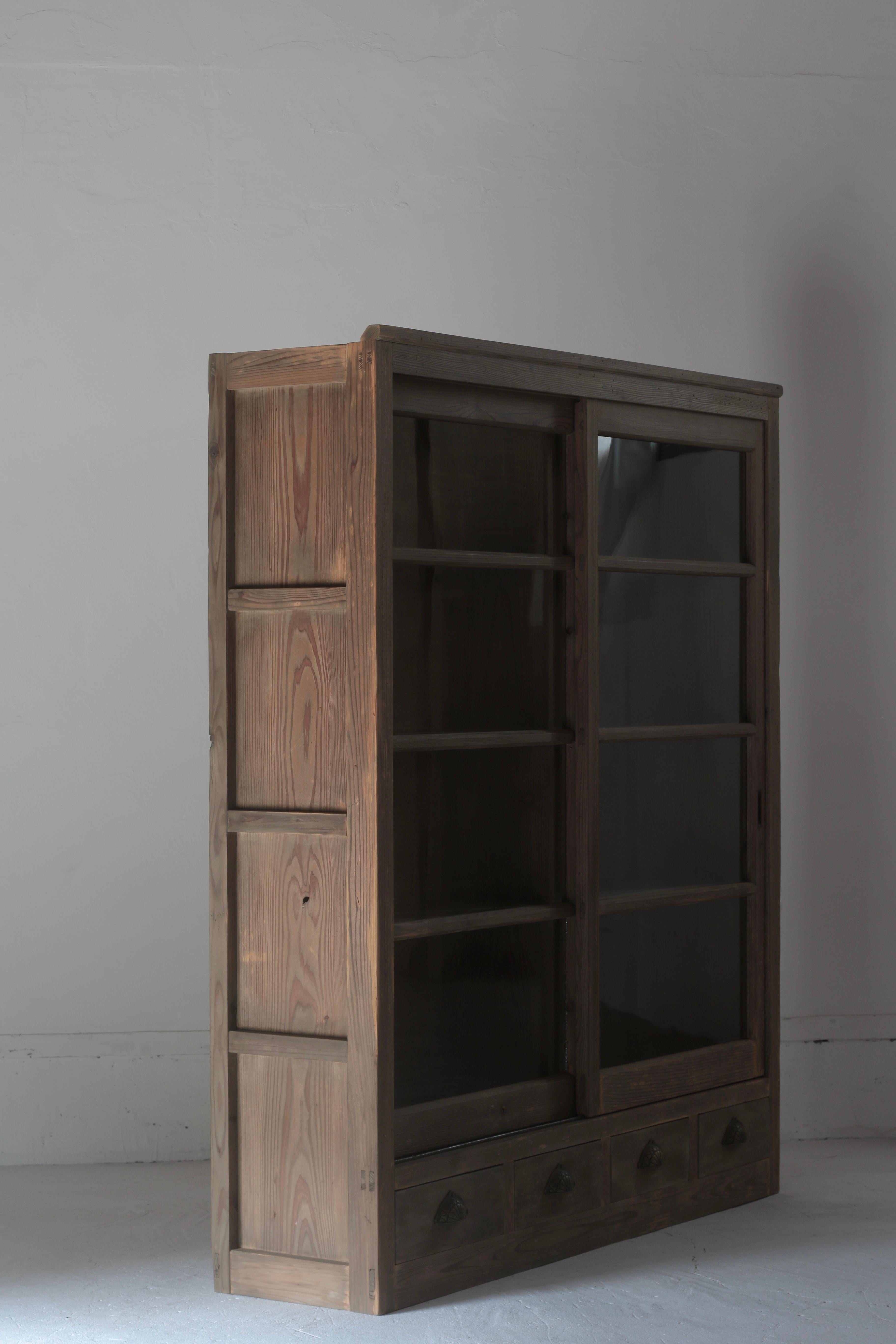 Japanese Antique Cabinet / Storage / Taisho Period / WabiSabi Japandi 3