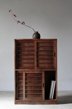 Japanese Antique Cabinet / Storage Tansu / Circa1930s / Wabi-sabi Primitive