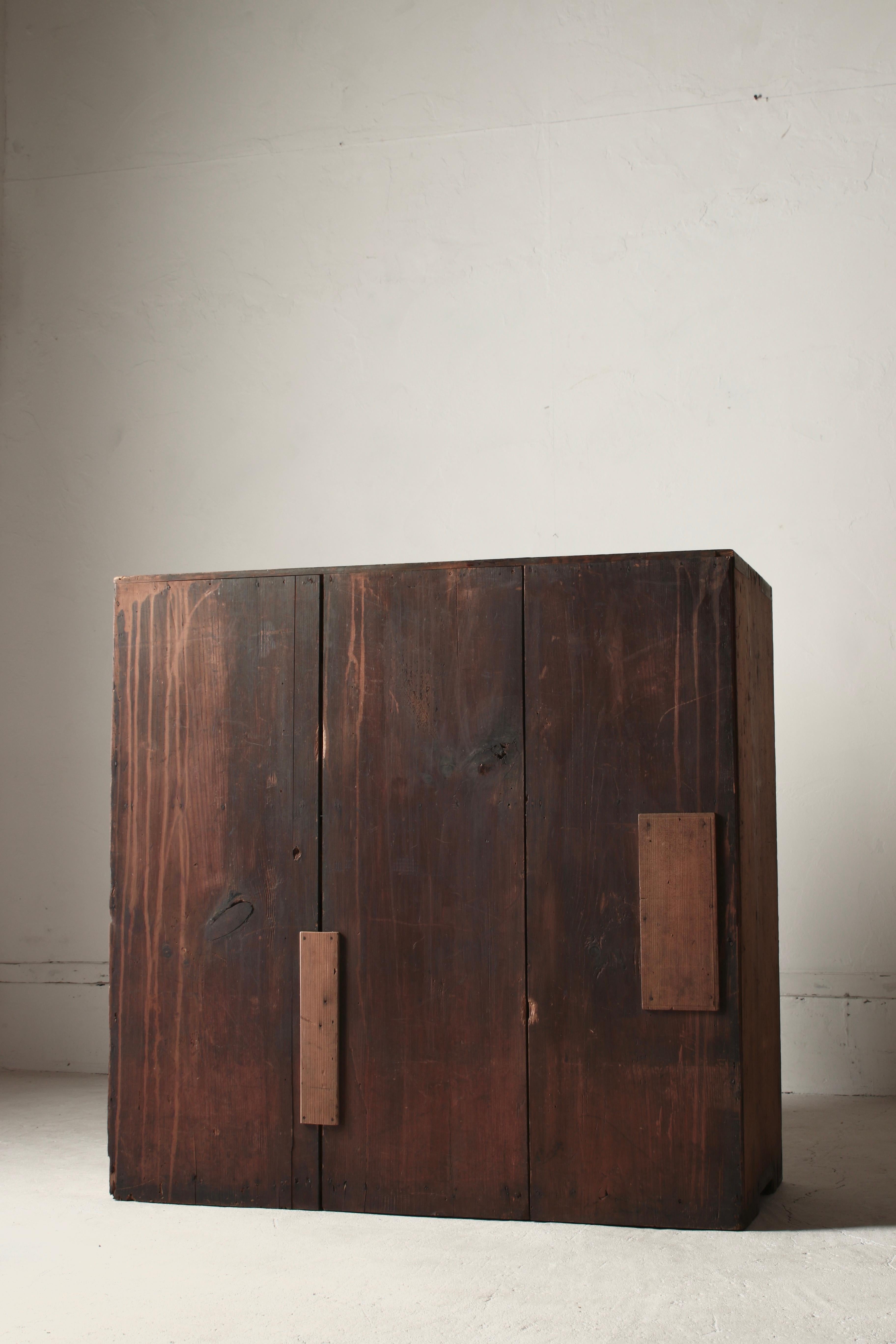 Antike japanische Kommoden / Tansu-Aufbewahrung 1868-1912er Jahre / Wabi-Sabi im Angebot 3
