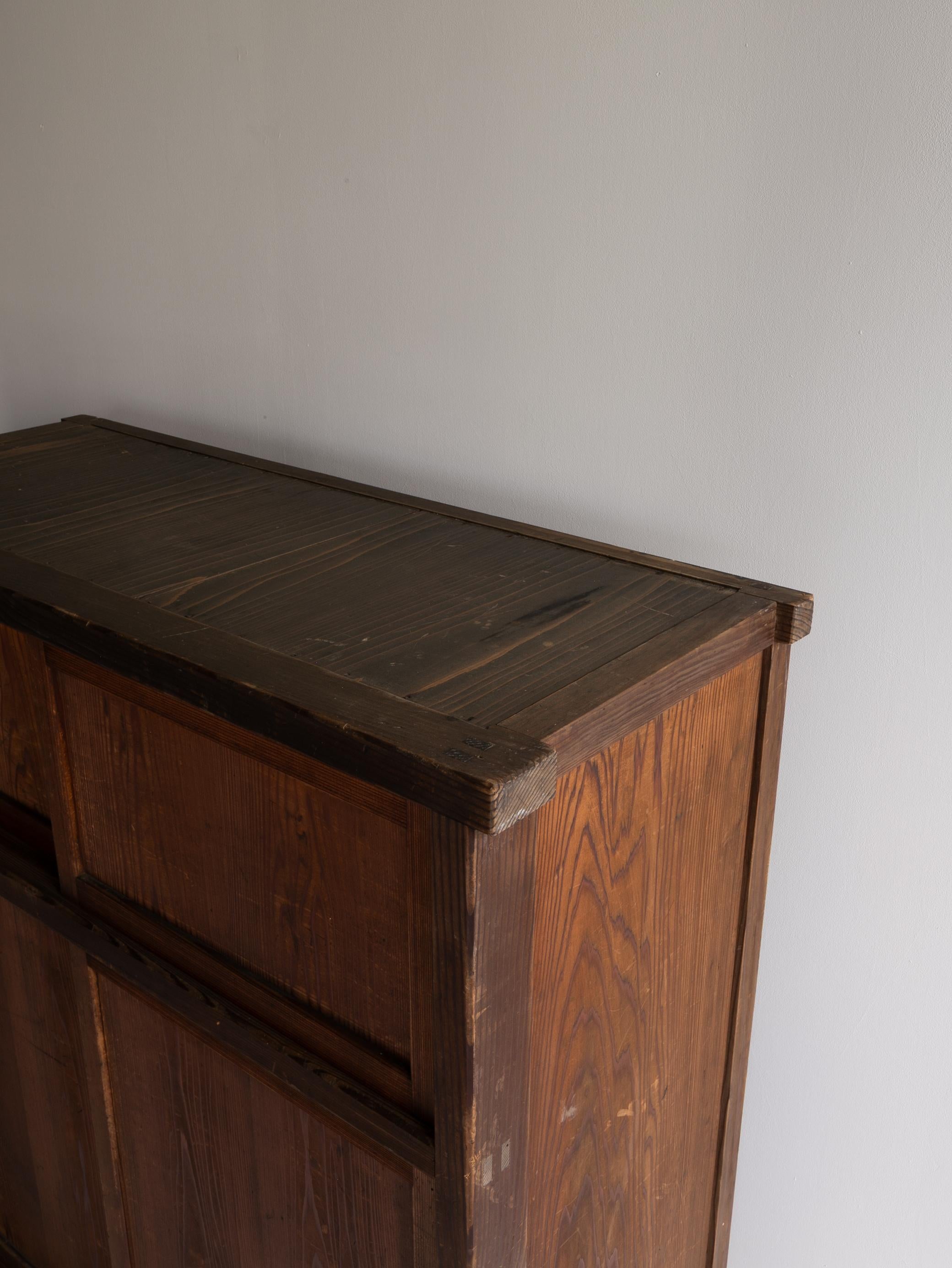 Cabinet ancien japonais / Wabisabi / Période Taishō-Shōwa (1910s-1940s) en vente 12