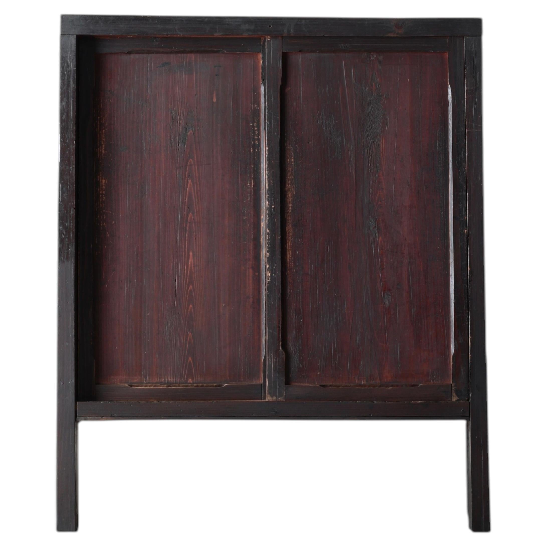 Japanese Antique Cabinet with Legs / Storage Tansu / 1868-1912s / Wabi ...