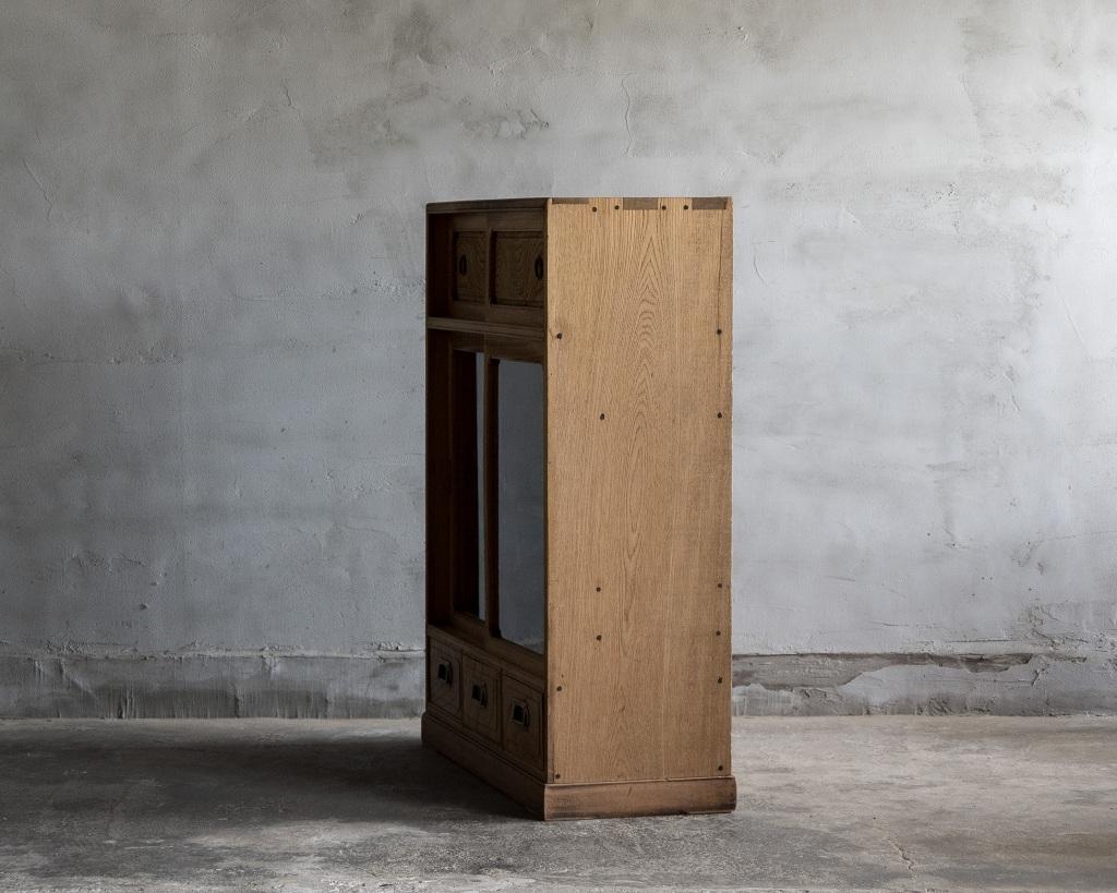 Wood Japanese Antique Cabinet