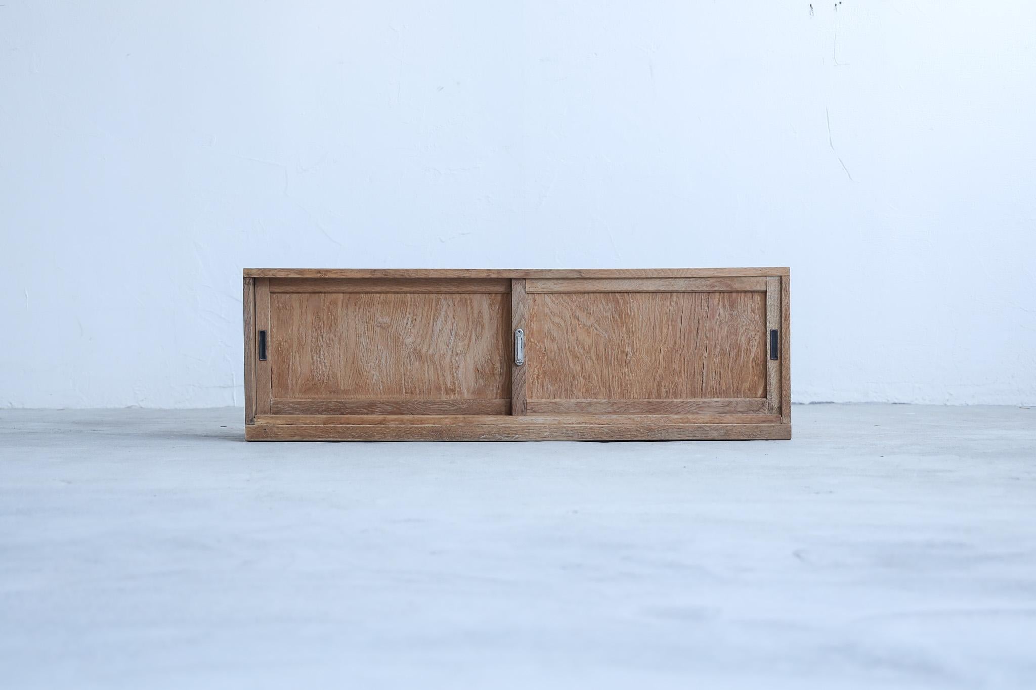 Japanese Antique Cabinets , Low board Storage , Wabi Sabi, Japandi For Sale 9