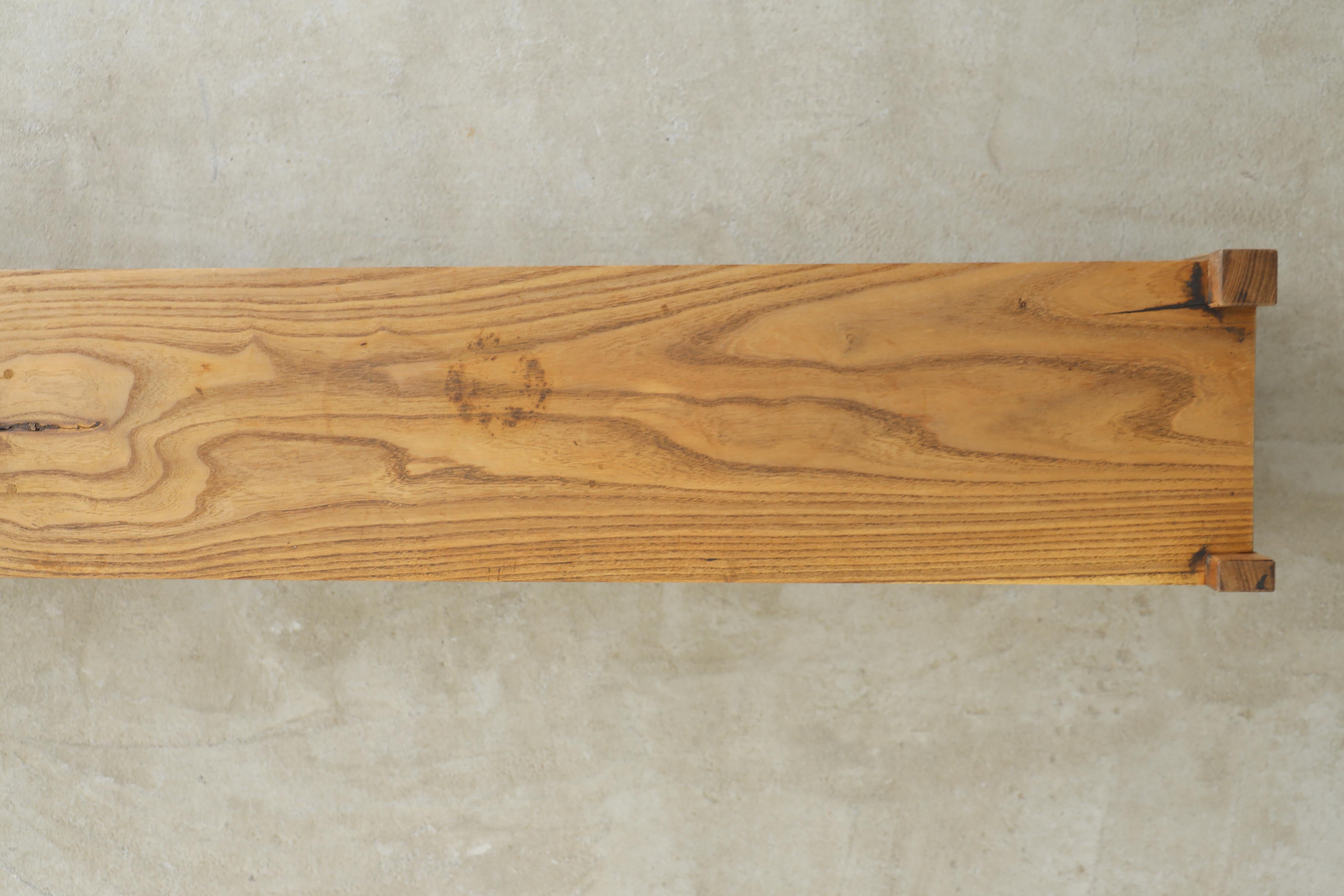 Taisho Meubles de rangement japonais anciens de rangement bas, Wabi Sabi, Japandi en vente