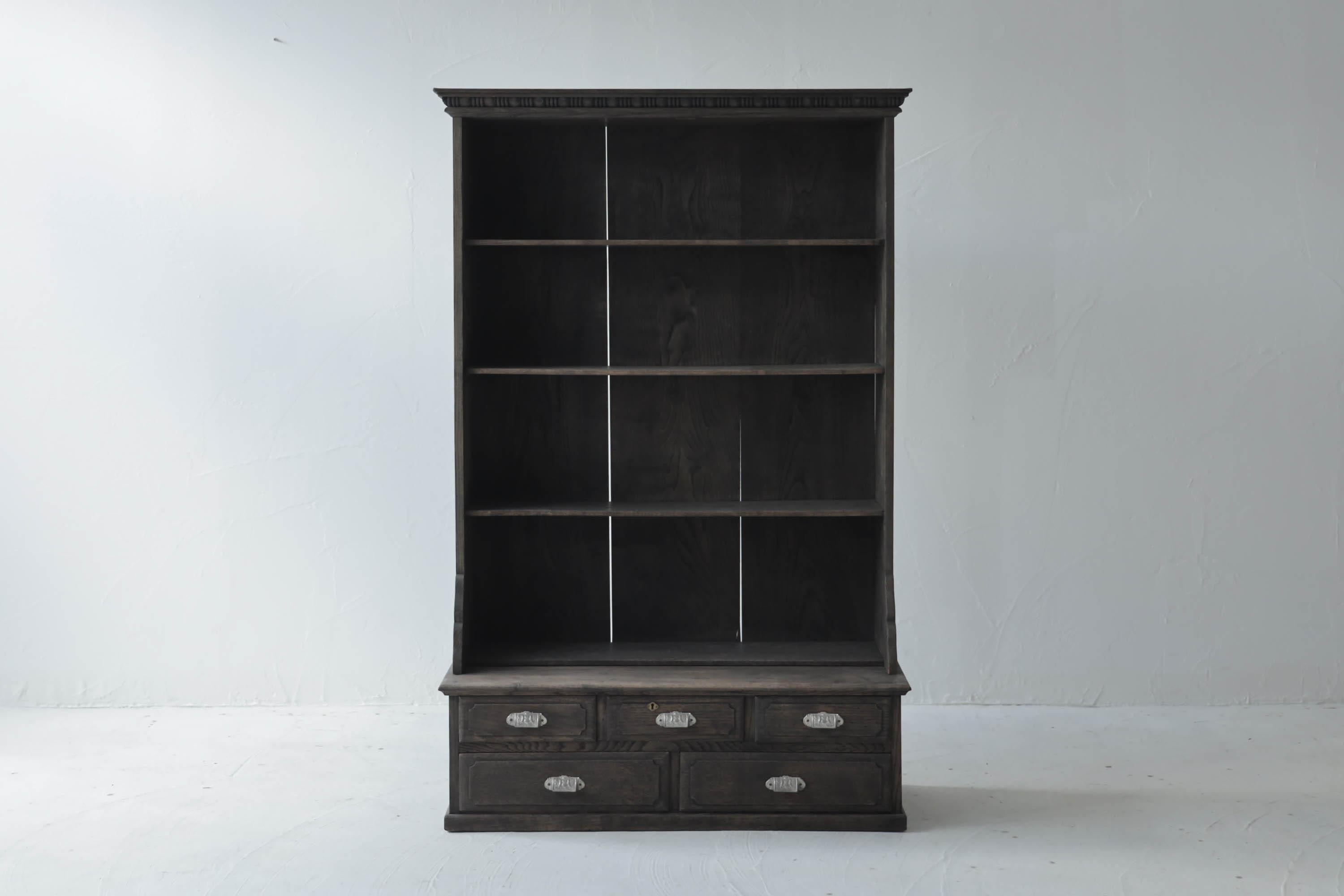 Japanese Antique Open Shelf, Wabi Sabi, Japandi For Sale at