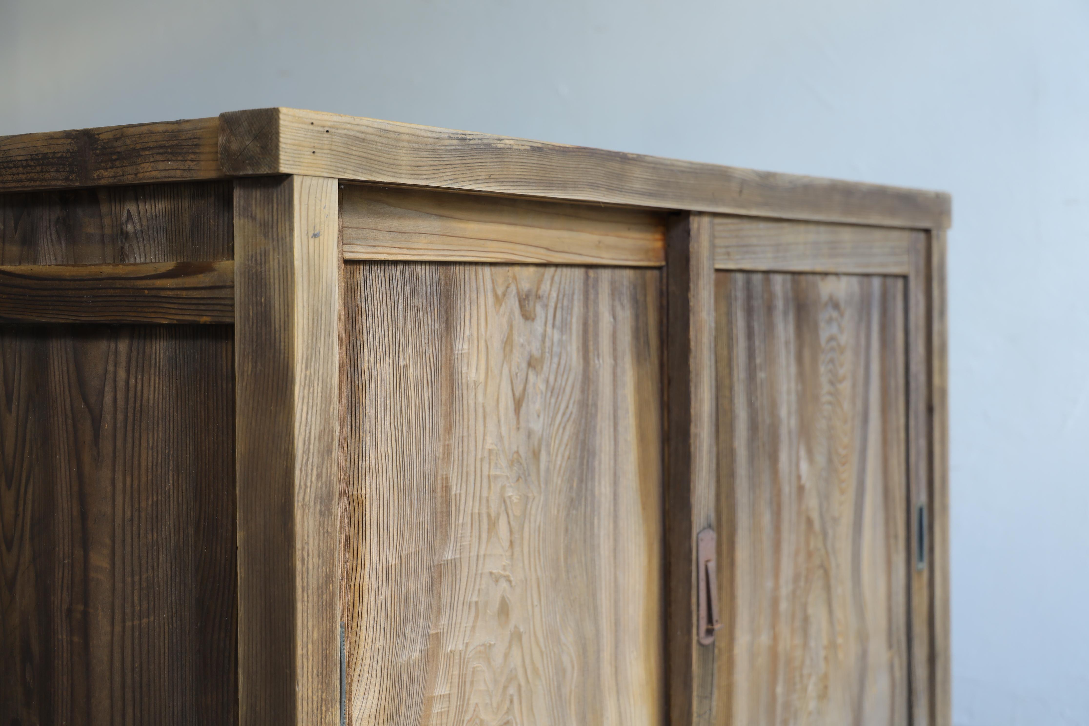 Japanese Antique Cabinets, Wabi Sabi, Japandi For Sale 4