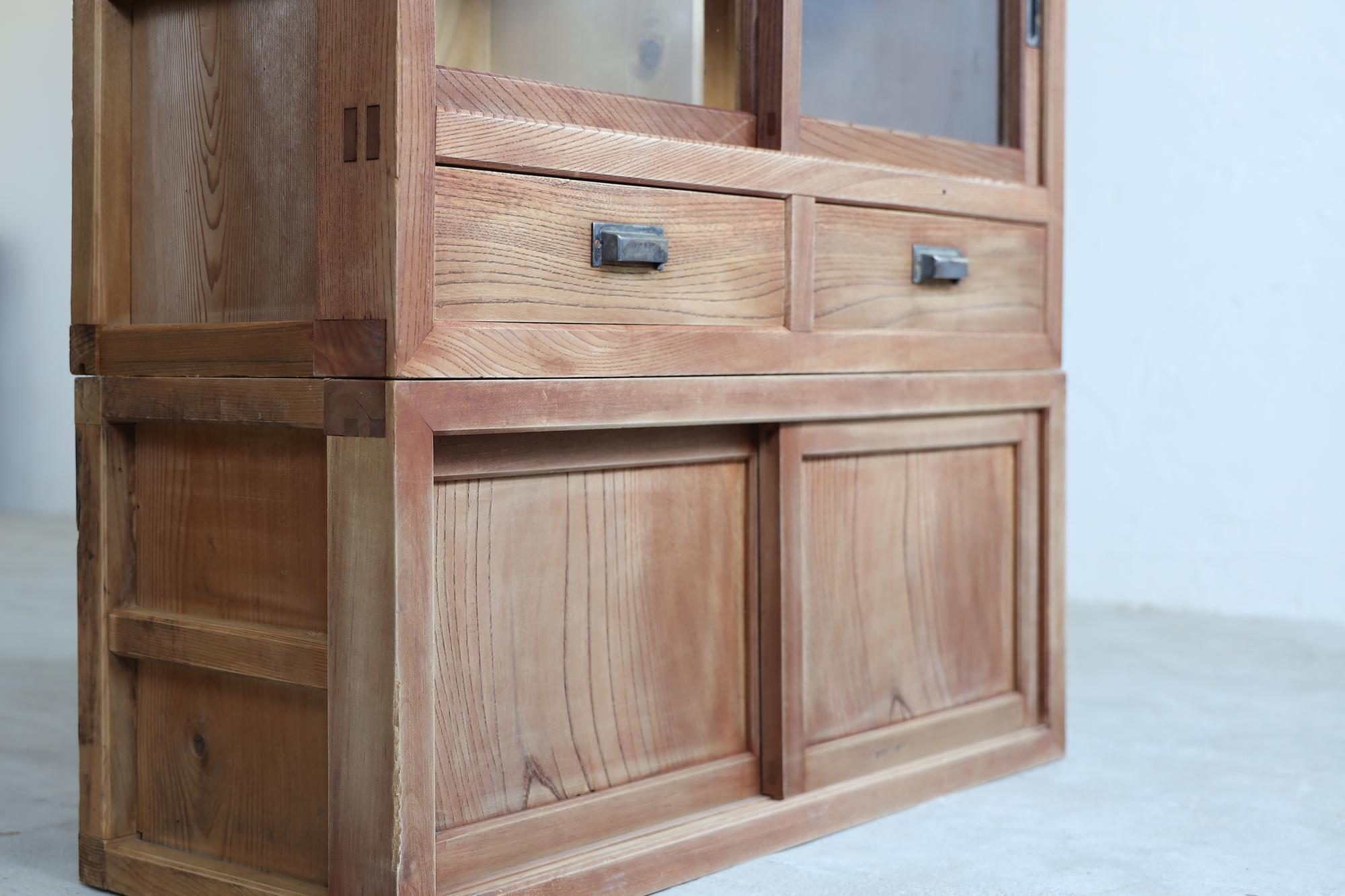 Japanese Antique Cabinets(Tansu), Wabi Sabi, Japandi For Sale 3