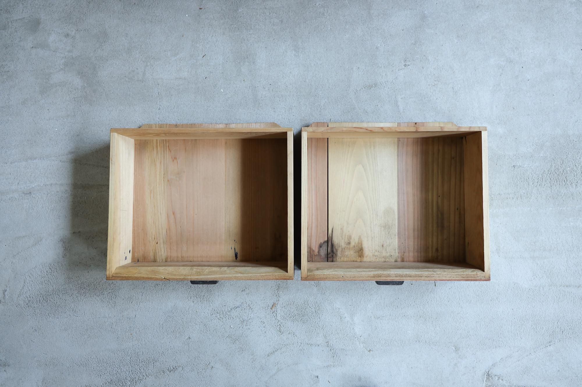 Japanese Antique Cabinets(Tansu), Wabi Sabi, Japandi In Good Condition For Sale In Katori-Shi, 12