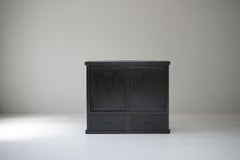 Japanese Antique Cedar Storage Cabinet, 1900s–1930s, Wabi-Sabi