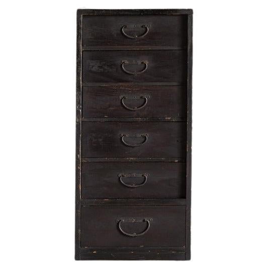 Japanese Antique Drawer 1860s1900s / Storage Tansu Chests of Drawers