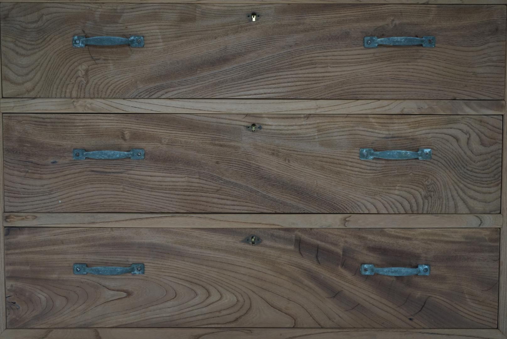 Wood Japanese Antique Chest of drawers Storage shelves Zelkova wood Wabi-Sabi For Sale