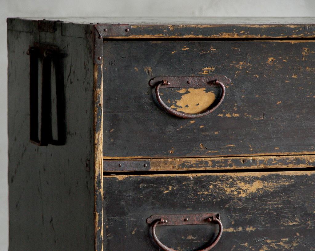 XIXe siècle Commode ancienne japonaise 