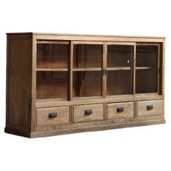 Japanese Antique chestnut cabinet , Sideboard, Wabi Sabi, Japandi