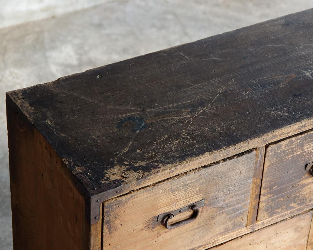 Commodes japonaises anciennes de l'ère Meiji (1868-1912), Wabi Sabi en vente 6