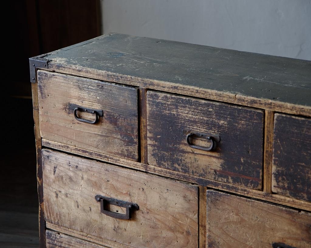 Commodes japonaises anciennes de l'ère Meiji (1868-1912), Wabi Sabi en vente 14