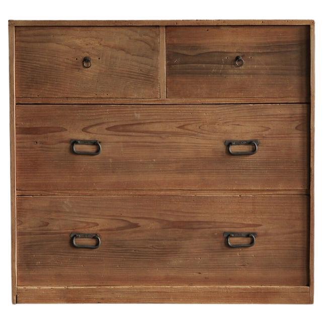 Japanese Antique Chests of Drawers, Meiji Era'1868-1912'Wabi Sabi