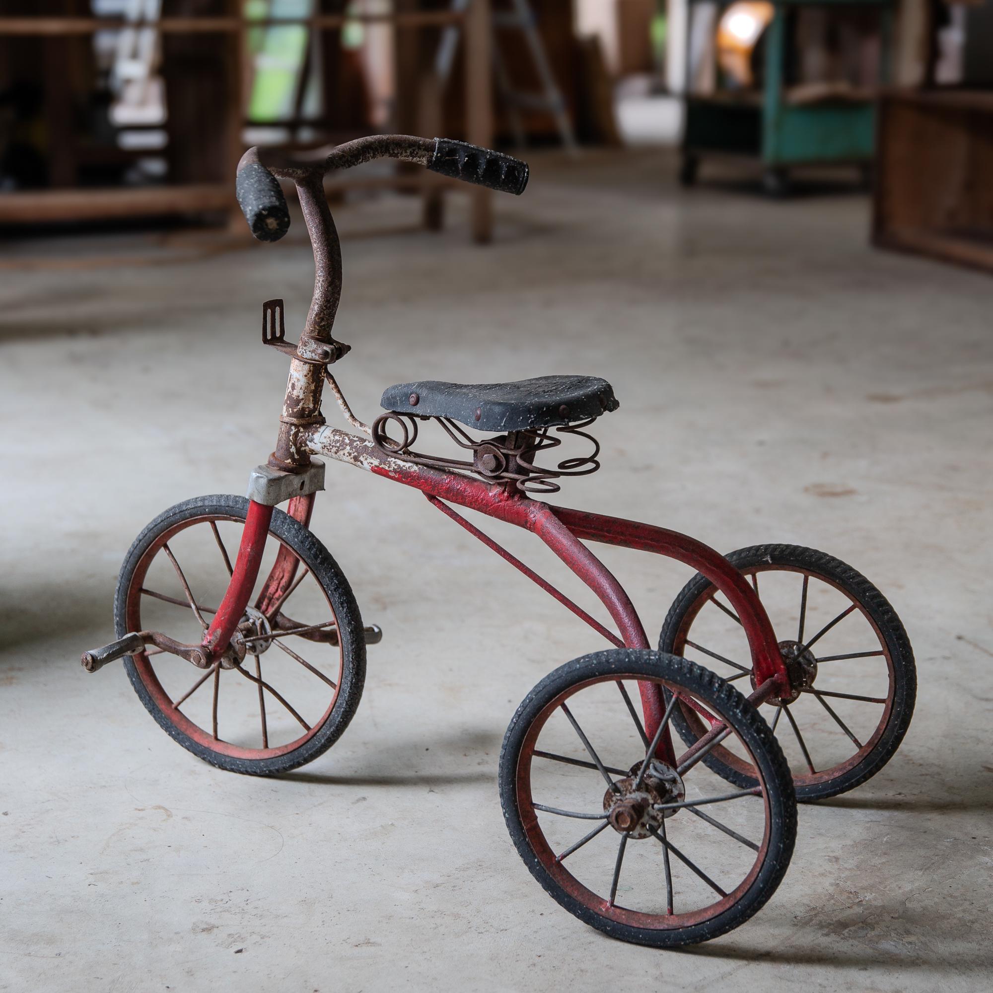 Japanischer antiker Kinderwagen aus Japan von Nichibei Fuji, Fahrrad, frühes 20. Jahrhundert im Angebot 15