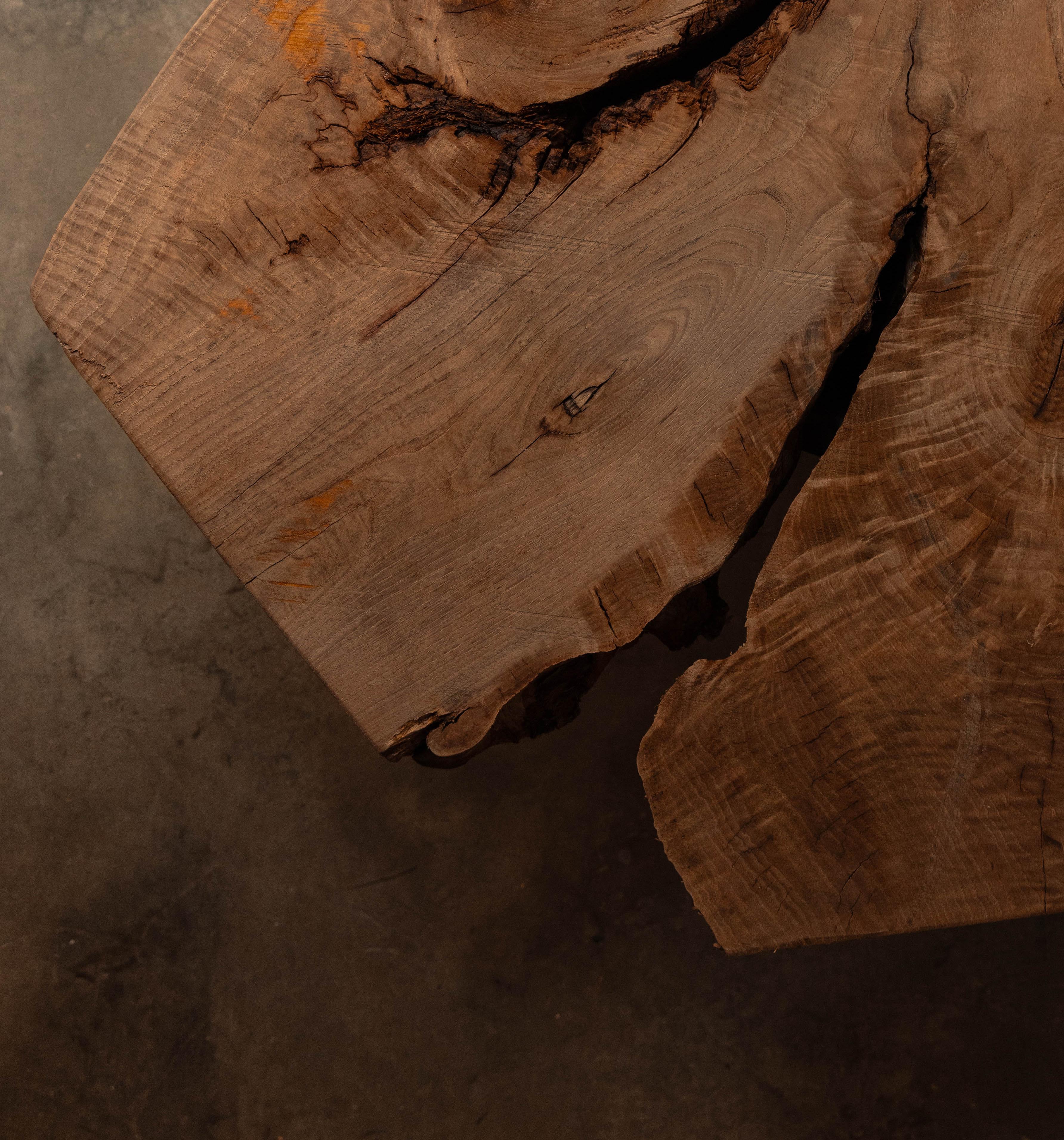 Japanischer antiker Couchtisch (Holz)