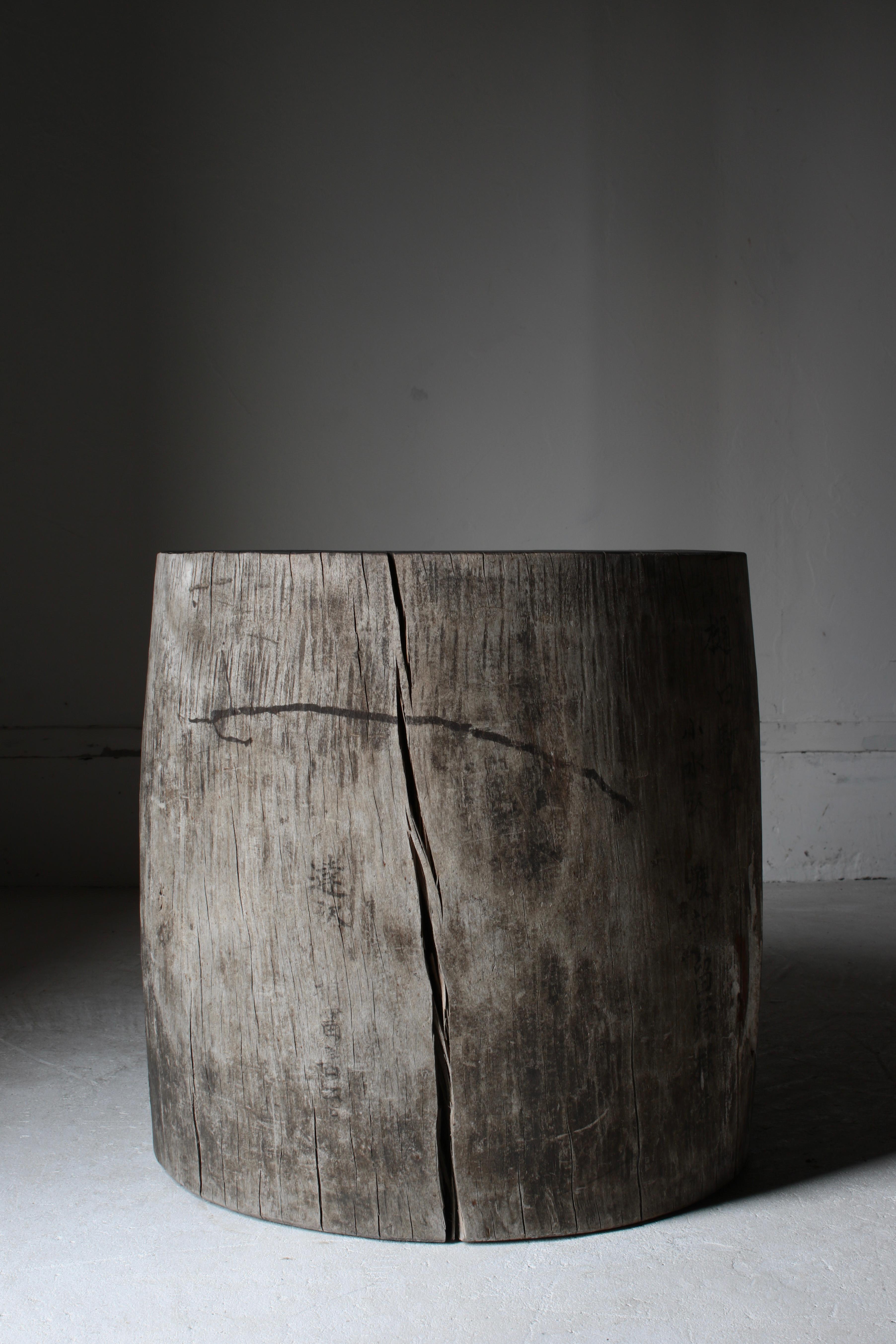 Japanese Antique Coffee Table / Low Table Exhibition Table / Wabi-Sabi Primitive 5