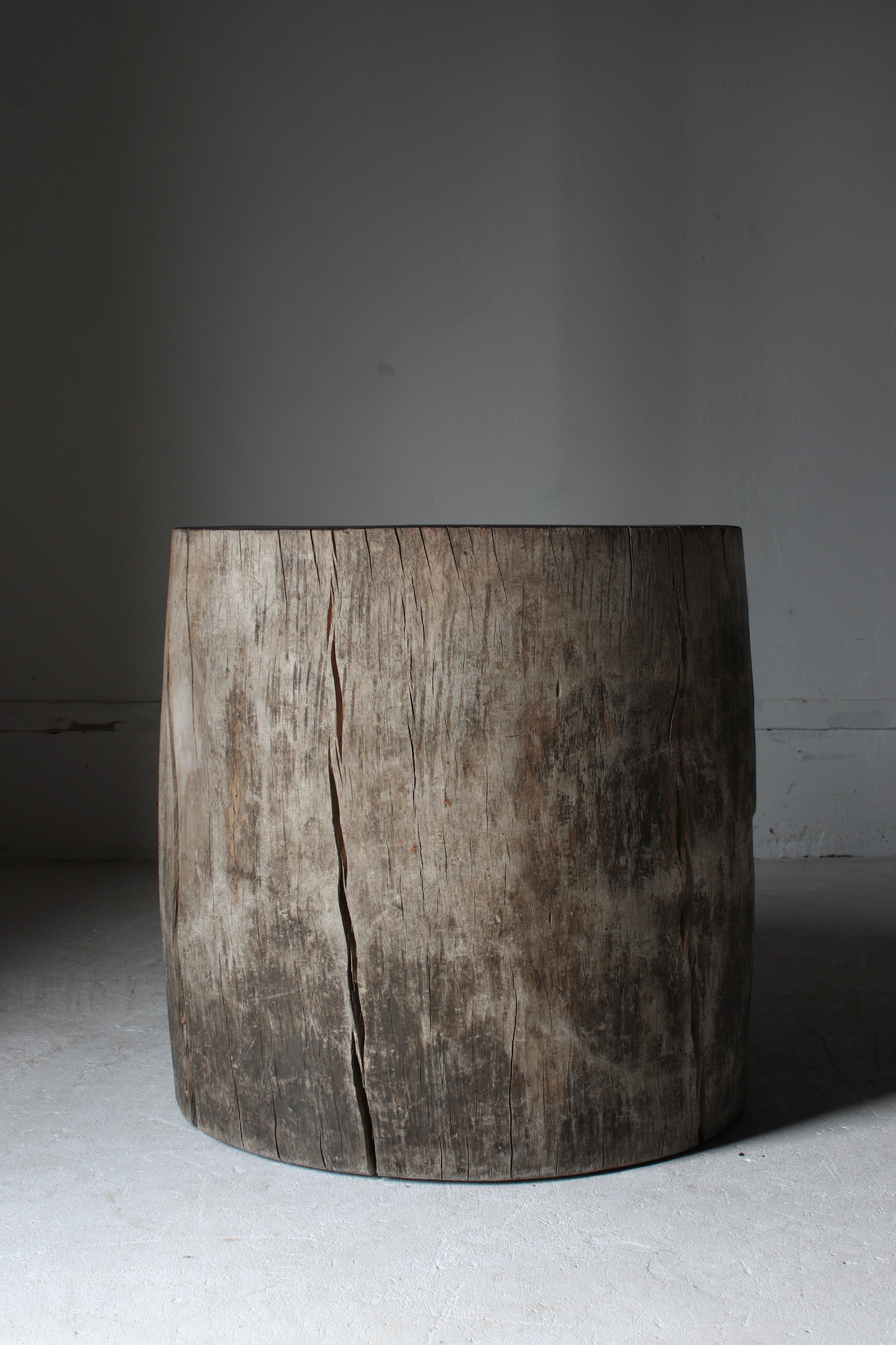 Japanese Antique Coffee Table / Low Table Exhibition Table / Wabi-Sabi Primitive 8