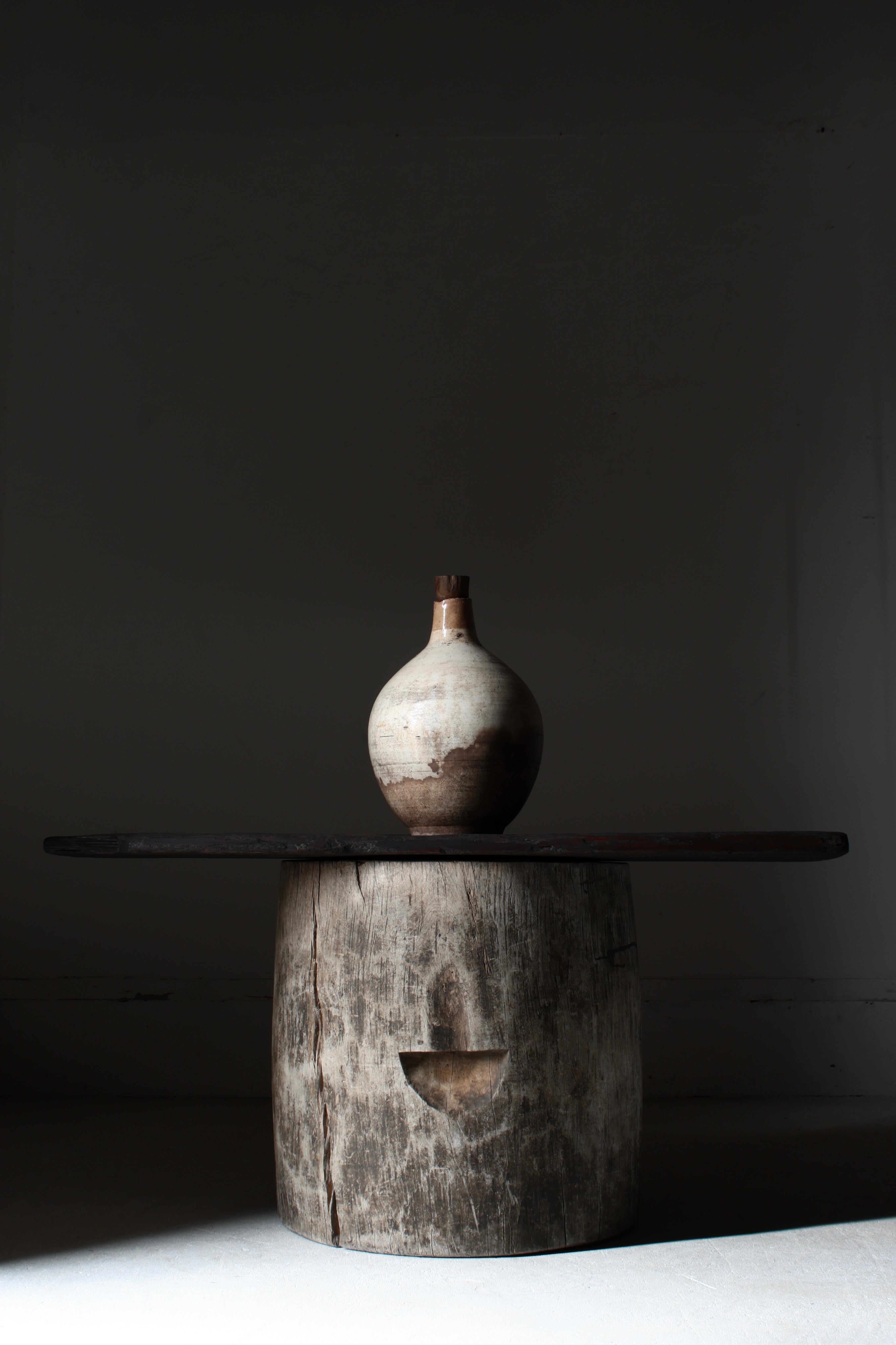 Japanese Antique Coffee Table / Low Table Exhibition Table / Wabi-Sabi Primitive 14
