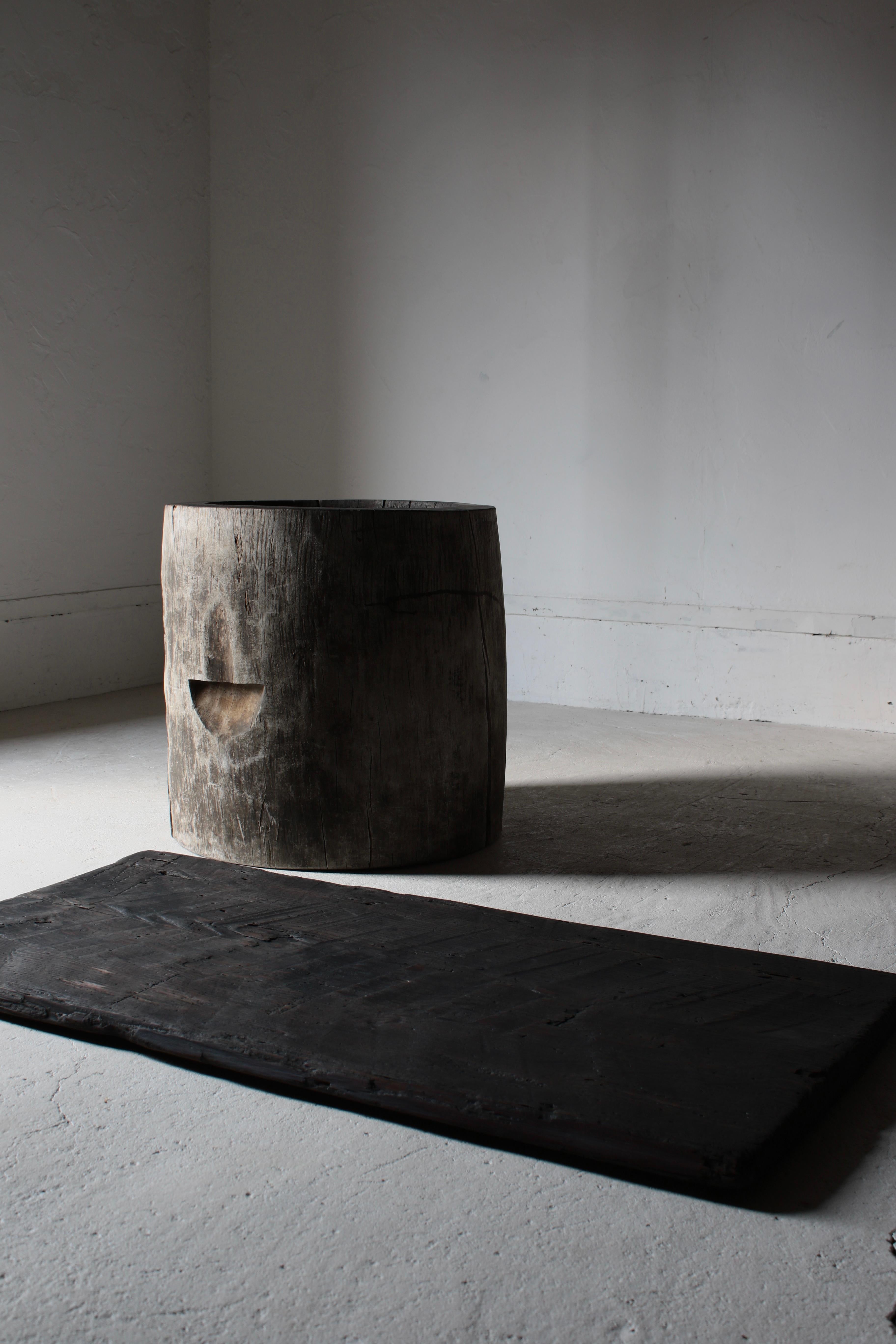 Japanese Antique Coffee Table / Low Table Exhibition Table / Wabi-Sabi Primitive 3