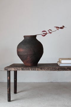 Mesa de sofá japonesa antigua / Mesa auxiliar Mesa de centro / Wabi-sabi Primitivo