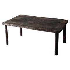 Japanese Antique Sofa Table / Side Table Coffee Table / Wabi-sabi Primitive