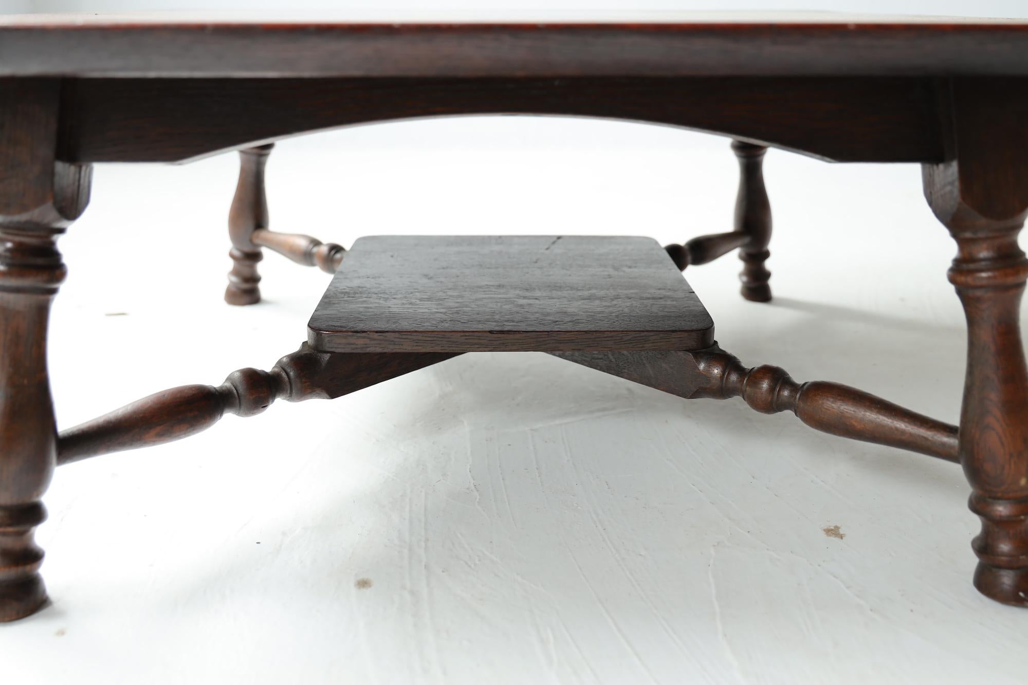 Japanese Antique Coffee Table, Wabi-Sabi, Early 20th Century For Sale 1