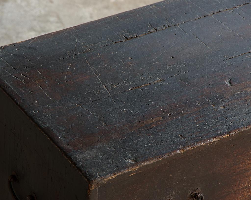 Japanese Antique Chest of Drawers, Early Meiji Era'1868-'Wabi Sabi For Sale 9