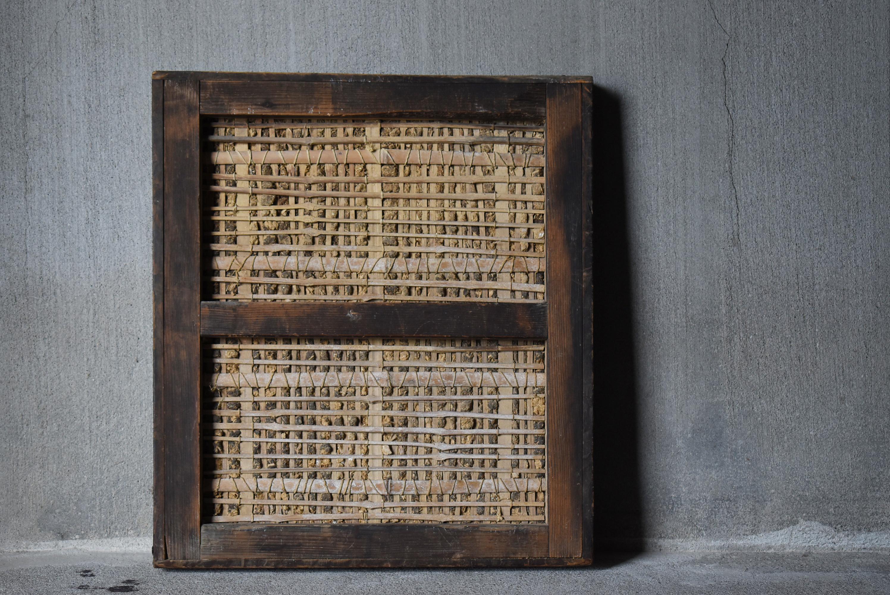 Japanese Antique Copper-Clad Door 1860s-1900s / Abstract Art Wabisabi For Sale 8