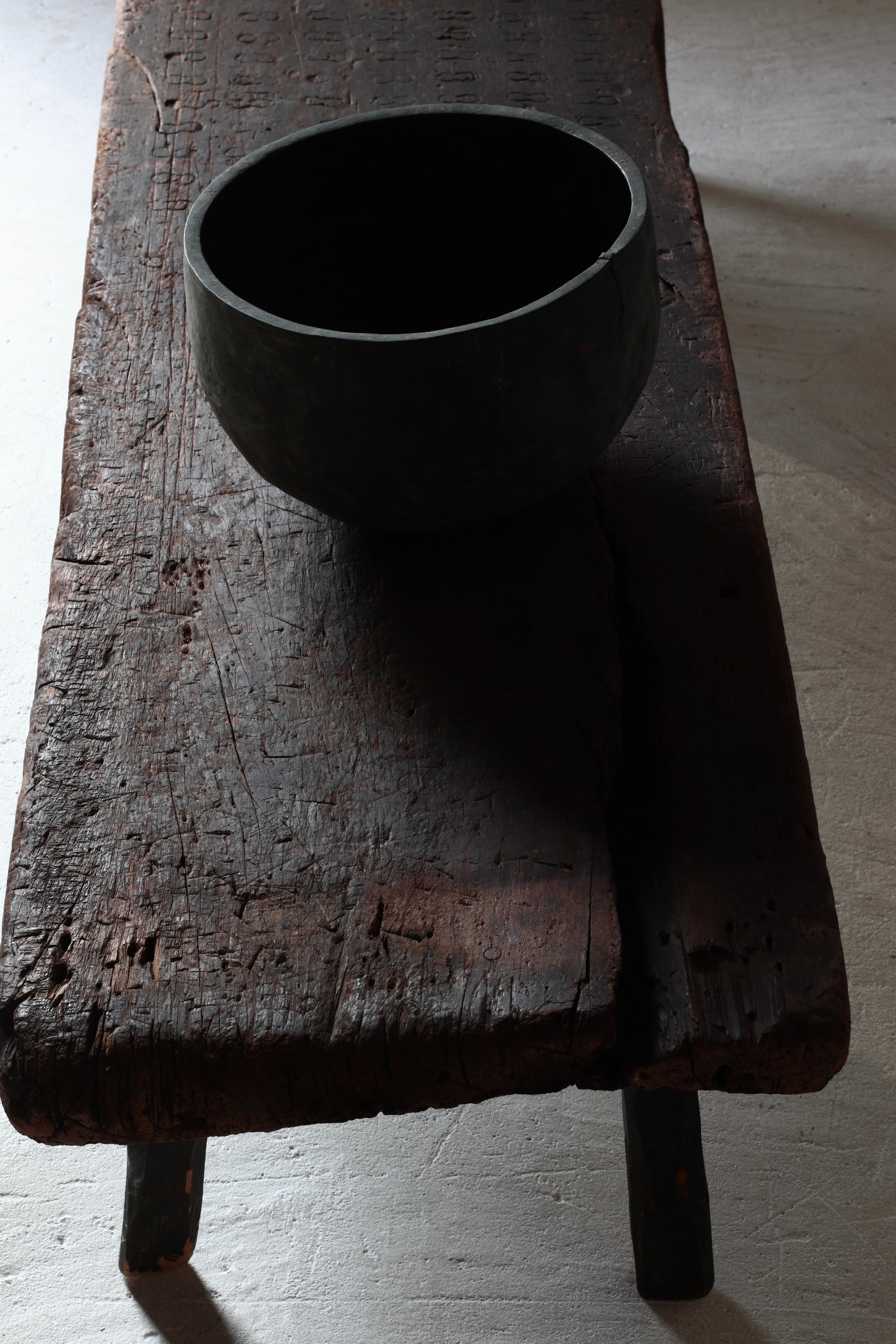 Cuenco japonés antiguo de cobre / Objeto / 1800-1900 / Wabi-sabi Mingei Otro en venta